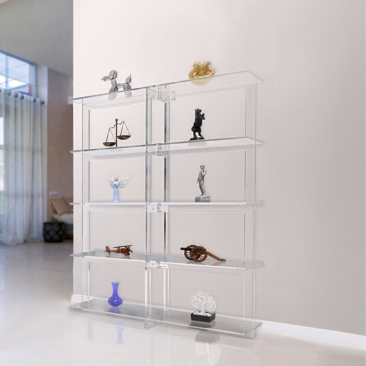 Crystal Vista Etagere - Stauber Furnishings